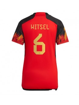 Belgien Axel Witsel #6 Heimtrikot für Frauen WM 2022 Kurzarm